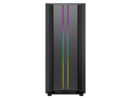 Gabinete Gamer Gamemax Panda, Mid Tower, Vidro Temperado, White, Sem Fonte, Com 1 Fan