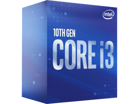 Processador Intel Core i3 10100 3.60GHz (4.30GHz Turbo), 10ª Geração, 4-Cores 8-Threads, LGA 1200, BX8070110100