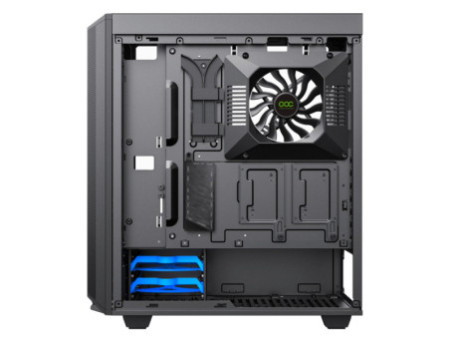 Gabinete Gamer Gamemax Panda, Mid Tower, Vidro Temperado, White, Sem Fonte, Com 1 Fan