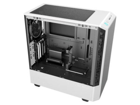 Gabinete PowerX 6507TG, Mini Tower, Black, Com Fita Led RGB, mATX, Com Fan