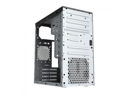 Gabinete Gamer Gamemax Contac, ARGB, Mid Tower, Vidro Temperado, Black/Red, Sem Fonte, Com 3 Fans, Contac Turbo BR