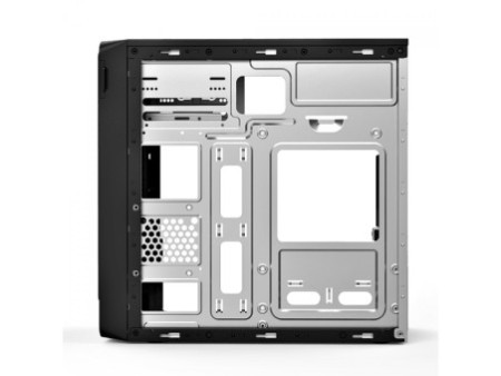 Gabinete Gamer Gamemax Contac, ARGB, Mid Tower, Vidro Temperado, Black/Red, Sem Fonte, Com 3 Fans, Contac Turbo BR