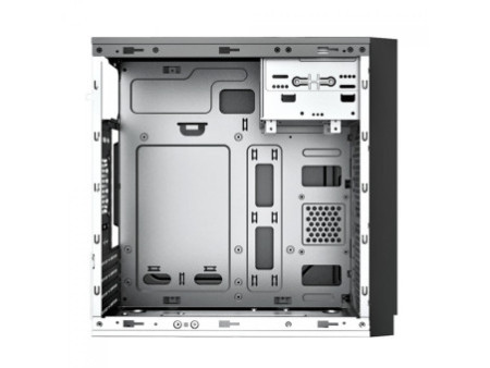 Gabinete Gamer Gamemax Contac, ARGB, Mid Tower, Vidro Temperado, Black/Red, Sem Fonte, Com 3 Fans, Contac Turbo BR