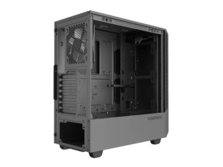 Gabinete Gamer Gamemax Ninja 3611 COC, Mid Tower, RGB, Vidro Temperado, Preto, E-ATX, Sem Fonte, Com 2 Fans
