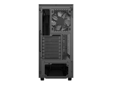 Gabinete Gamer Gamemax Ninja 3611 COC, Mid Tower, RGB, Vidro Temperado, Preto, E-ATX, Sem Fonte, Com 2 Fans