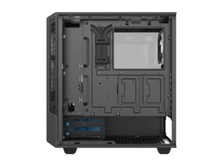 Gabinete Gamer Gamemax Ninja 3611 COC, Mid Tower, RGB, Vidro Temperado, Preto, E-ATX, Sem Fonte, Com 2 Fans