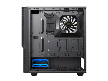 Gabinete Gamer Gamemax Paladin T801, Mid Tower, ARGB, Vidro Temperado, Black, E-ATX, Sem Fonte, Com 1 Fan