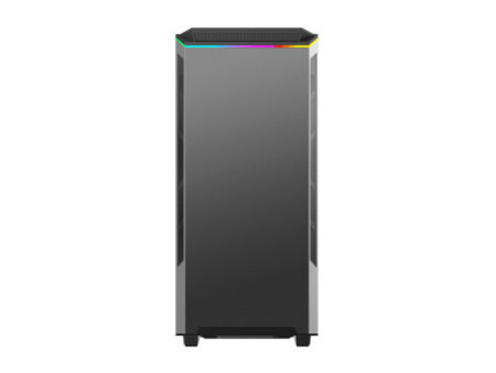 Gabinete Gamer Gamemax Diamond 3601-W, RGB,  Mid Tower, Vidro Temperado, Branco, S-Fonte, Com 1 Fan