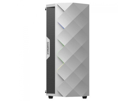 Gabinete Gamer Gamemax Revolt 3606, RGB, Mid Tower, Vidro Temperado, Black, Sem Fonte, Com 3 Fans