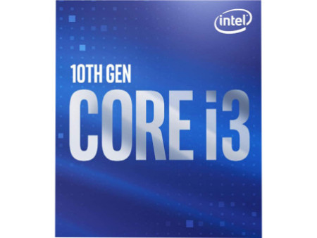 Processador Intel Core i3 10100 3.60GHz (4.30GHz Turbo), 10ª Geração, 4-Cores 8-Threads, LGA 1200, BX8070110100