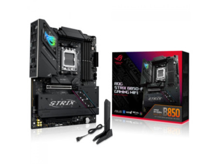 Placa Mãe Asus ROG Strix B850-F Gaming WiFi, Chipset B850, AMD AM5, ATX, DDR5, 90MB1J70-M0EAY0
