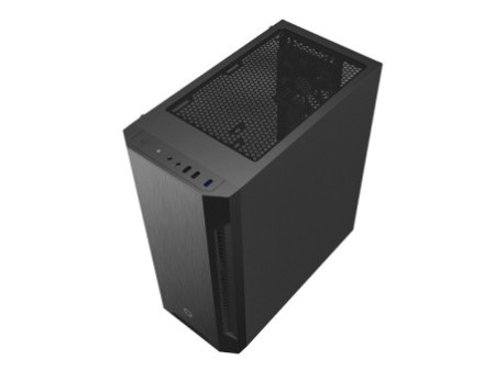 Gabinete Gamer Gamemax Stratos H609 ARGB, Mini Tower, Vidro Temperado, Black, Sem Fonte, Com 4 Fans, H609