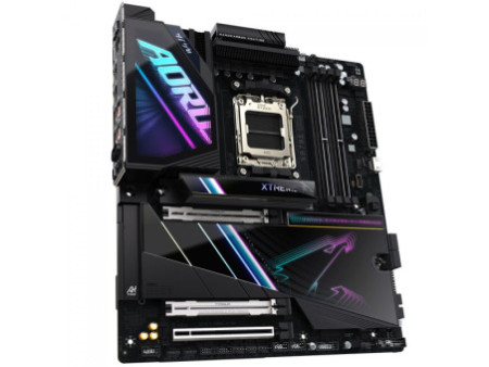 Placa Mãe Gigabyte X870E AORUS Xtreme AI TOP, WIFI7, Chipset X870E, AMD AM5, DDR5, E-ATX