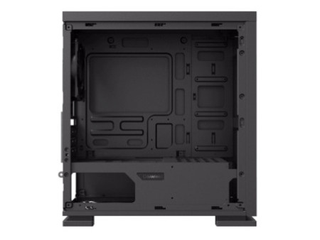 Gabinete Gamer Gamemax Dark Ranger, Mid Tower, ​​​​​​​Vidro temperado, Sem Fonte, Com 1 Fan RGB, Black, H605-TR