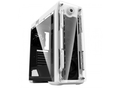 Gabinete Gamer GameMax Infinit Abyss M908-TR ARGB, Mid Tower, Com 1 Fan, Vidro Temperado, Black, Sem Fonte