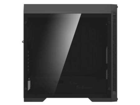 Gabinete Gamer Gamemax Shine G517, Mid Tower, Com 1 Fan, Vidro Temperado, Black, Sem Fonte