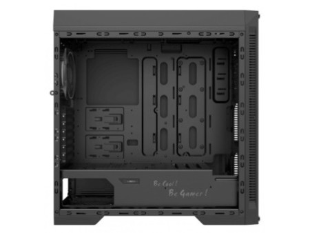 Gabinete Gamer Gamemax Shine G517, Mid Tower, Com 1 Fan, Vidro Temperado, Black, Sem Fonte