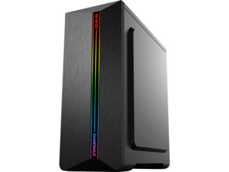 Gabinete Gamer Gamemax Raider X, Full Tower, Lateral em Acrílico, Black, Sem Fonte, Sem Fan