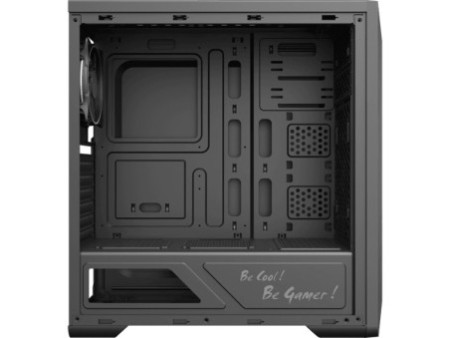 Gabinete Gamer Gamemax Raider X, Full Tower, Lateral em Acrílico, Black, Sem Fonte, Sem Fan