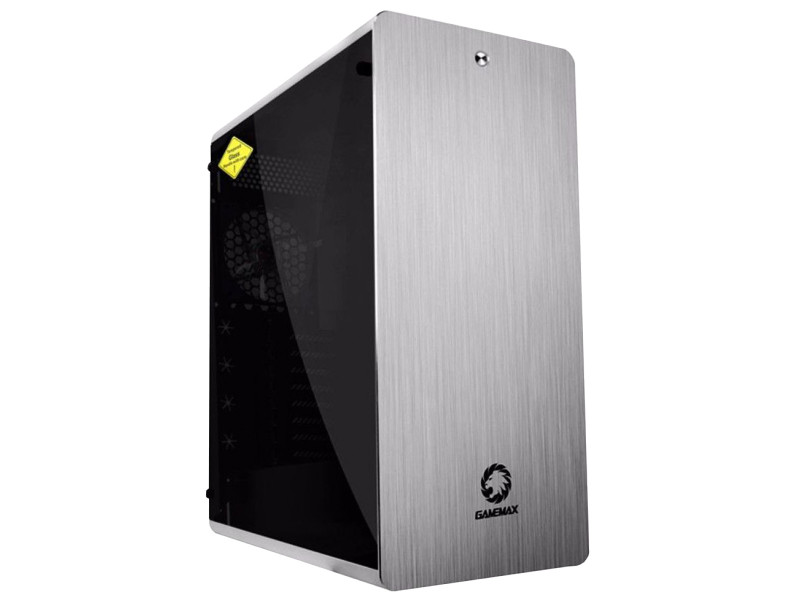 Gabinete Gamer Gamemax H605-TB, Mid Tower, Com 3 Fans RGB, Black, Sem Fonte