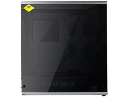 Gabinete Gamer Gamemax H605-TB, Mid Tower, Com 3 Fans RGB, Black, Sem Fonte