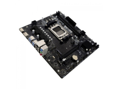 Placa Mãe Biostar B650MS2, Chipset B650, AMD AM5, mATX, DDR5