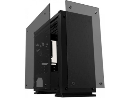 Gabinete Gamer Gamemax Wave G562W, Mid Tower, Com 1 Fan Red, Lateral em Acrílico, Black, Sem Fonte
