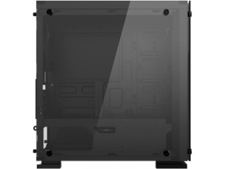 Gabinete Gamer Gamemax Wave G562W, Mid Tower, Com 1 Fan Red, Lateral em Acrílico, Black, Sem Fonte