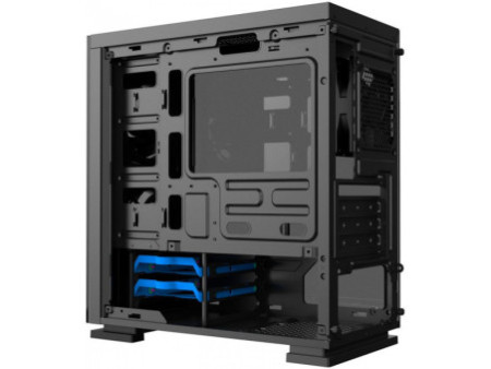 Gabinete Gamer Gamemax Wave G562W, Mid Tower, Com 1 Fan Red, Lateral em Acrílico, Black, Sem Fonte