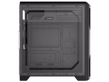 Gabinete Gamer Gamemax Wave G562W, Mid Tower, Com 1 Fan White, Lateral em Acrílico, Black, Sem Fonte