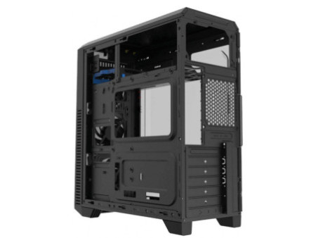 Gabinete Gamer Gamemax Wave G562W, Mid Tower, Com 1 Fan White, Lateral em Acrílico, Black, Sem Fonte