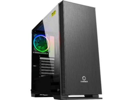 Gabinete Gamer GameMax Infinit M908 RGB, Mid Tower, Com 3 Fans, Lateral em Acrílico, White, Sem Fonte