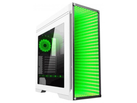 Gabinete Gamer Gamemax, Mid Tower, ​​​​​​​Vidro temperado, Com 3 Fans RGB, Black, Sem Fonte, H605-TA