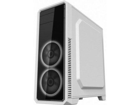 Gabinete Gamer Gamemax Rainbow M911 RGB, Mid Tower, Com 4 Fans, Vidro Temperado, Black, Sem Fonte