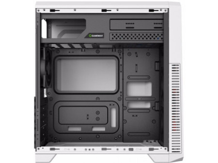 Gabinete Gamer Gamemax Rainbow M911 RGB, Mid Tower, Com 4 Fans, Vidro Temperado, Black, Sem Fonte