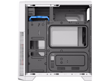Gabinete Gamer Gamemax Rainbow M911 RGB, Mid Tower, Com 4 Fans, Vidro Temperado, Black, Sem Fonte