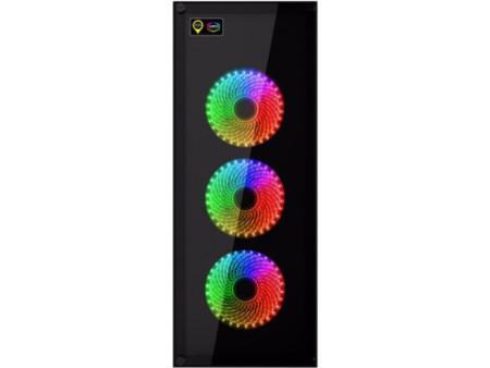 Gabinete Gamer Gamemax Elysium G503X, Mid Tower, Com 3 Fans, White, Sem Fonte