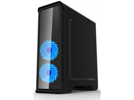 Gabinete Gamer GameMax Infinit M908 GGM RGB, Mid Tower, Com 3 Fans, Lateral Acrílico, Black, Sem Fonte