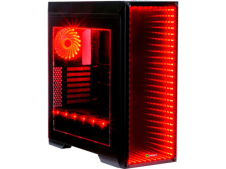 Gabinete Gamer Ninja Sato, Mini Tower, Vidro Temperado, M-ATX, Sem Fonte, Sem Fans, Preto, GN-CS-STMABSF