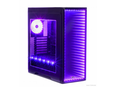 Gabinete Gamer Ninja Sato, Mini Tower, Vidro Temperado, M-ATX, Sem Fonte, Sem Fans, Preto, GN-CS-STMABSF
