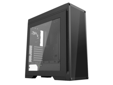 Gabinete Gamer Ninja Sato, Mini Tower, Vidro Temperado, M-ATX, Sem Fonte, Sem Fans, Preto, GN-CS-STMABSF