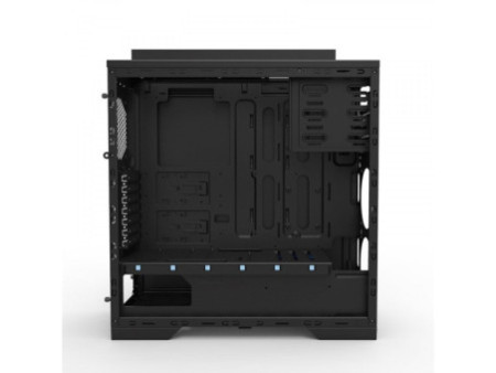 Gabinete Gamer Ninja Sato, Mini Tower, Vidro Temperado, M-ATX, Sem Fonte, Sem Fans, Preto, GN-CS-STMABSF