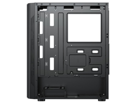 Gabinete Gamer Ninja Hive, Mid Tower, Vidro Temperado, Sem Fonte, Com 3 Fans, GN-CS-HVMTB3F