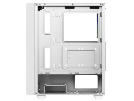 Gabinete Gamer Ninja Air X, Mid Tower, Vidro Temperado, ATX, Black, Sem Fonte, Com 4 Fans