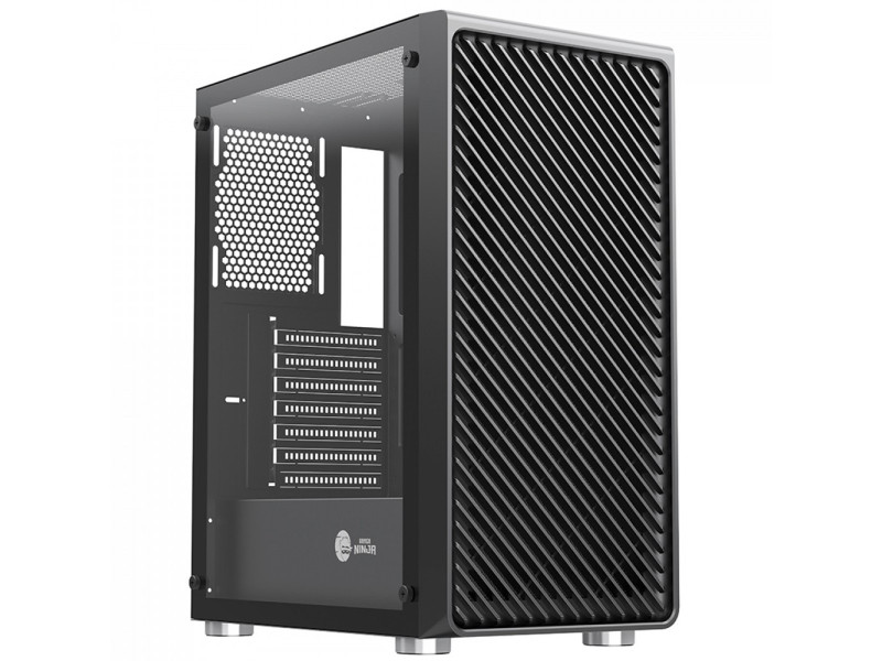Gabinete Gamer Ninja Cloud, Mid Tower, Vidro Temperado, ATX, White, Sem Fonte, Sem Fan