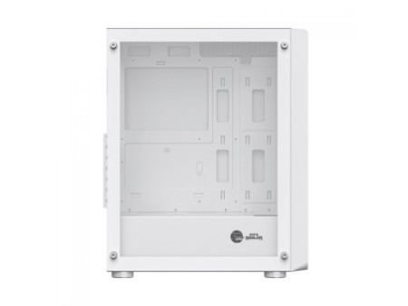 Gabinete Gamer Ninja Cloud, Mid Tower, Vidro Temperado, ATX, White, Sem Fonte, Com 4 Fans ARGB