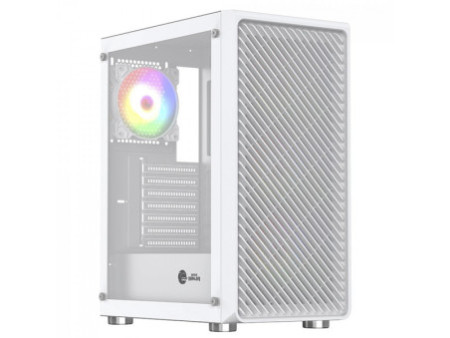 Gabinete Gamer Ninja Cloud, Mid Tower, Vidro Temperado, ATX, Black, Sem Fonte, Com 4 Fans ARGB