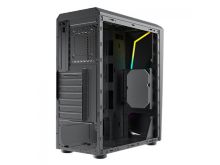 Gabinete Gamer Ninja Kido, Mid Tower, Vidro Temperado, ATX, Black, Sem Fonte, Sem Fan, G-GN-003M