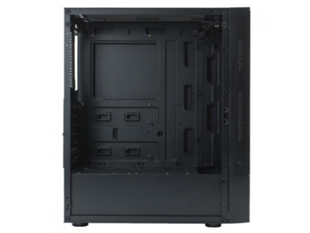 Gabinete Gamer Ninja Goemon, Mid Tower, Vidro Temperado, ATX, Black, Sem Fonte, Sem Fan, T004G