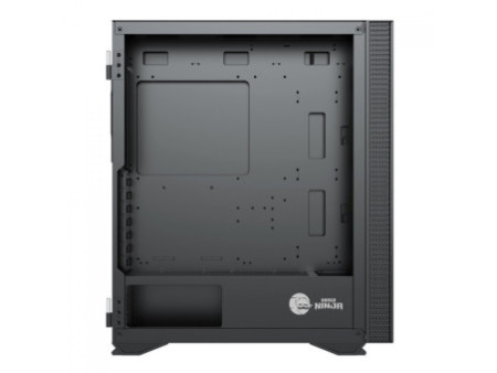 Gabinete Gamer Ninja Flash, RGB, Mid Tower, Vidro Temperado, ATX, Sem Fonte, Com 1 Fan, GN-CS-FLMTB1F